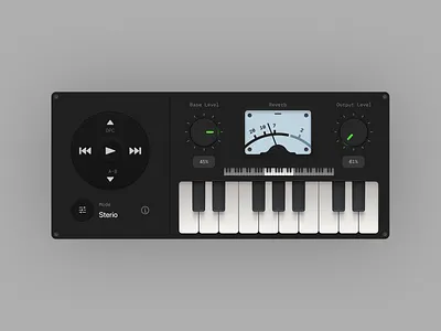 Piano Roll Design app apple clean controller design enterprise interface ios modern music notes piano piano roll product product design saas ui ux web web app