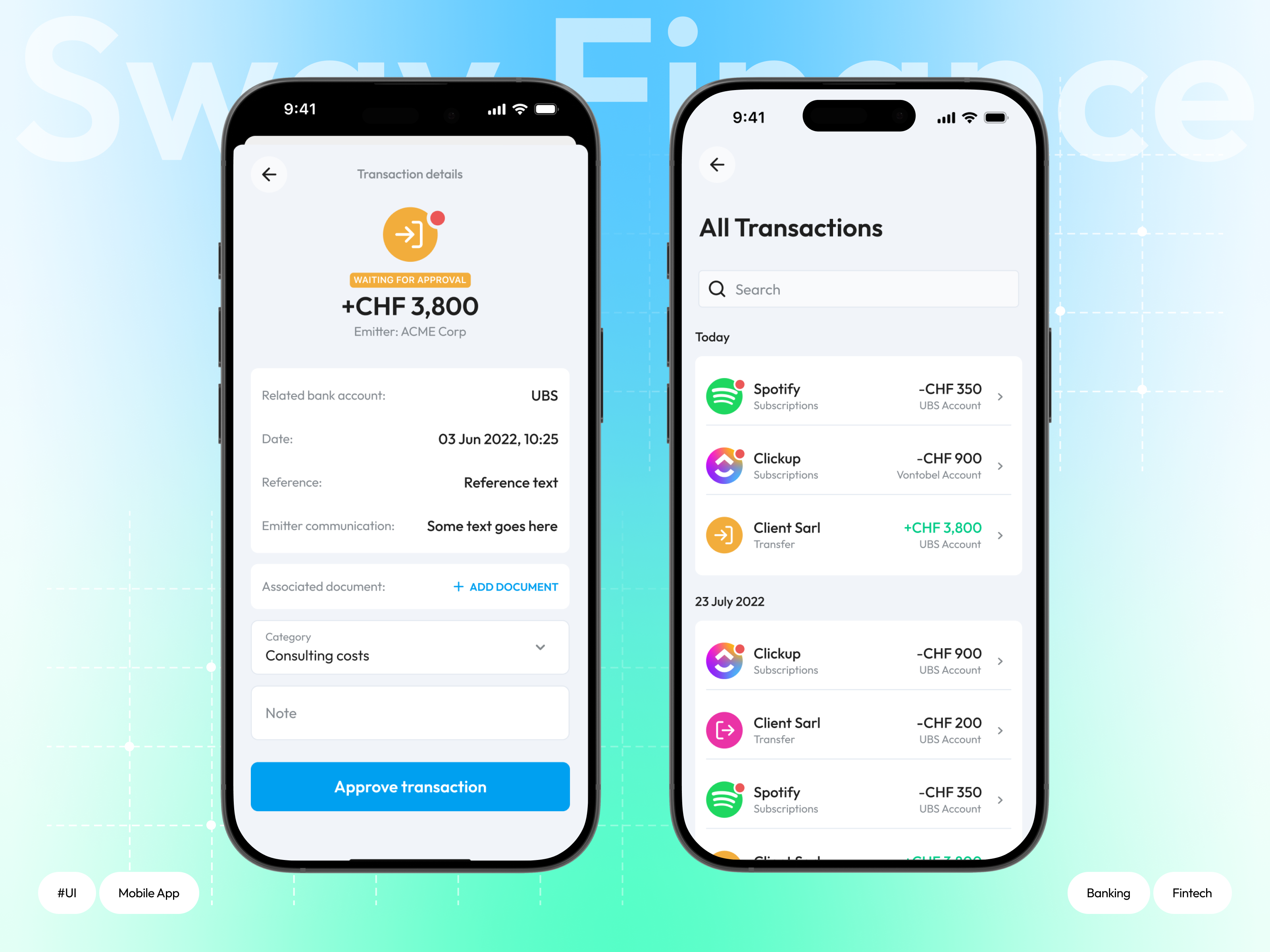 Example of Mobile App Design