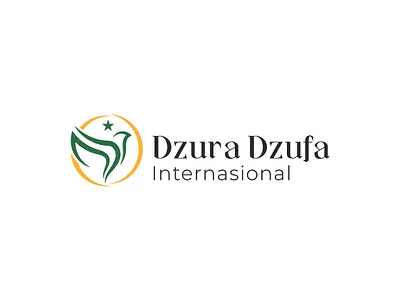 Dzura Dzufa International Logo bird logo holiday logo muslim logo travel logo trip logo