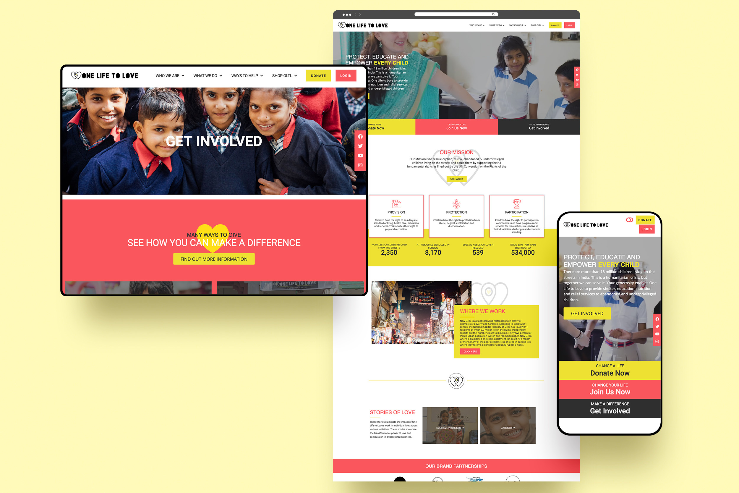 Example of Wordpress Website Design