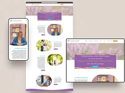 Holistic Health - WordPress Website Design holistic webdesign wordpress