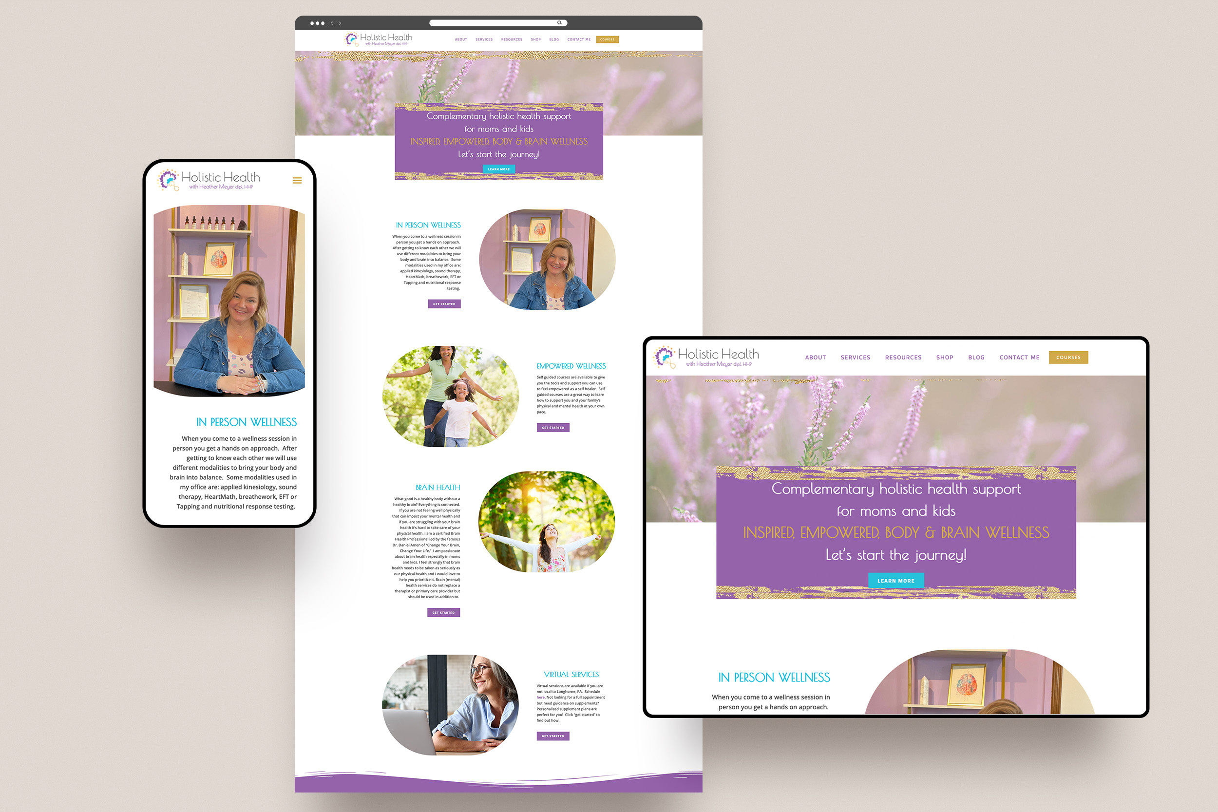 Example of Wordpress Website Design