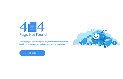 404 Page 3d animation branding dailyui graphic design logo motion graphics ui