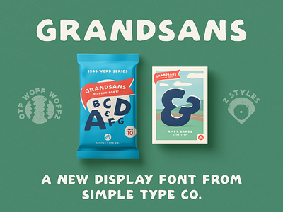 Grandsans Soon font grandsans simpletypeco type typedesign