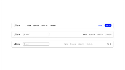 Daily UI #053 - Top Menu app design ui uix101 ux uxui