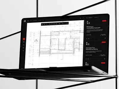 AI interface product design chart ✦ Permitify ai b2b chart clean dashboard data design interaction interface product saas service startup ui ux