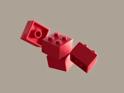 Blocks 3d animation branding c4d cinema 4d design illustration interactive lego materials motion motion graphics redshift textures