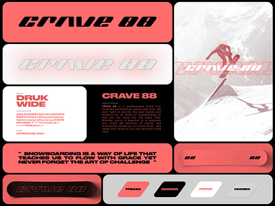 Crave 88 Branding Concept branding design illustration logo o2d outline2design ui ux webdesign