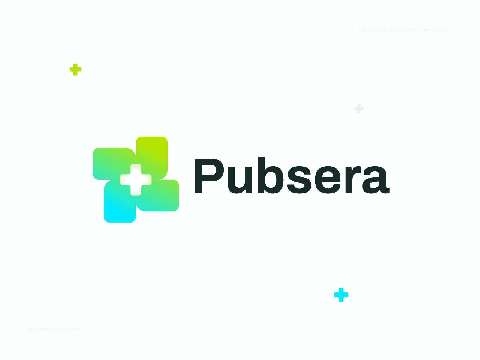 Logo For AI-Based Medical & Scientific Research Tool artificial assistant branding cross ecommerce exploration health intelligence journal lab letter p logo logo designer logodesign medical logo modern logo p logo research scientific symbol