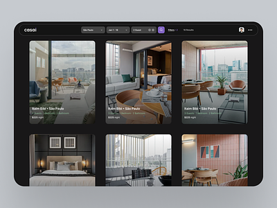 Casai Listing Page airbnb apartment app booking booking app dashboard flight hotel mobile reservation saas starup travel trip ui ux web web app website wen design