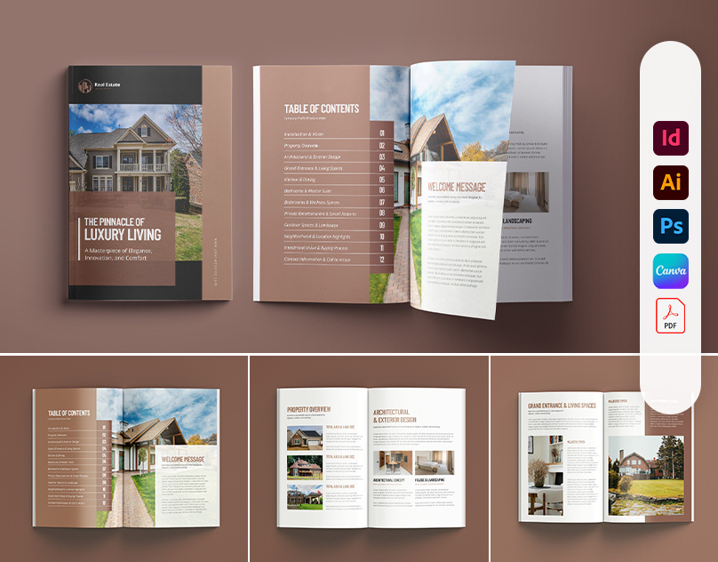 Example of Brochure Design For Business & Brands