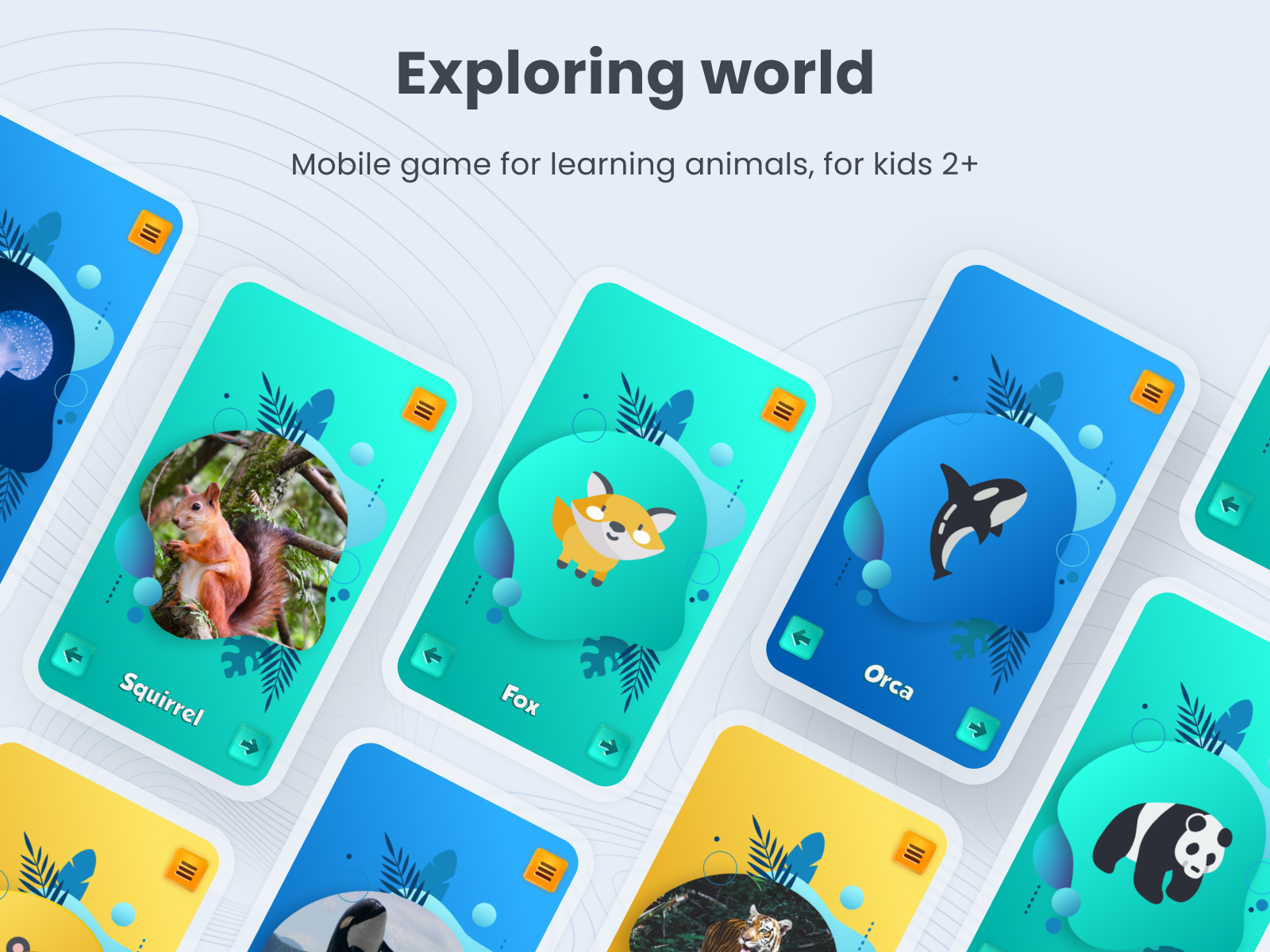 Exploring world - Mobile game 2+ android app apple store children exploring world game game for kids ios mobile mobile game play