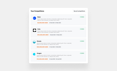 UI Design - Cantina animation graphic design landingpage