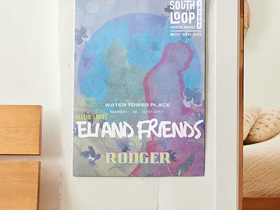 Another Music Event Poster - Mock Up branding colorful daytime event design floral flowers fun graphic design logo mockup photoshop social media