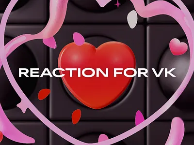 Reaction for Vk after effects animation character design emoji figma illustration motion graphics ui ui ux vector
