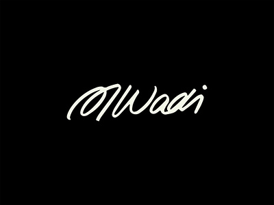 Al-Wadi — Primary Logo brand identity branding