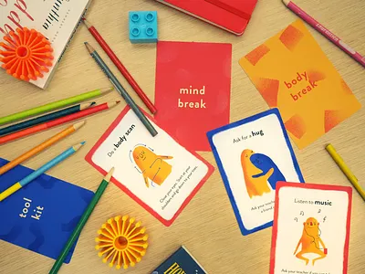 MyZones Card Game branding calgary canada design female artist illustration illustrator surface pattern design
