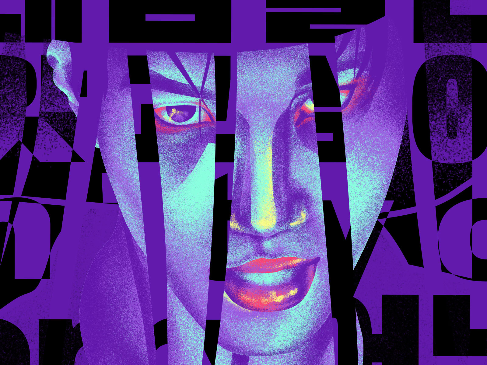 Kai graphic design illustration ilustracja ilustracja cyfrowa polish illustration portrait