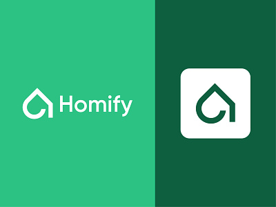 Homify logo brand identity brand mark branding home home logo logo logo design modern logo popular logo visual identity