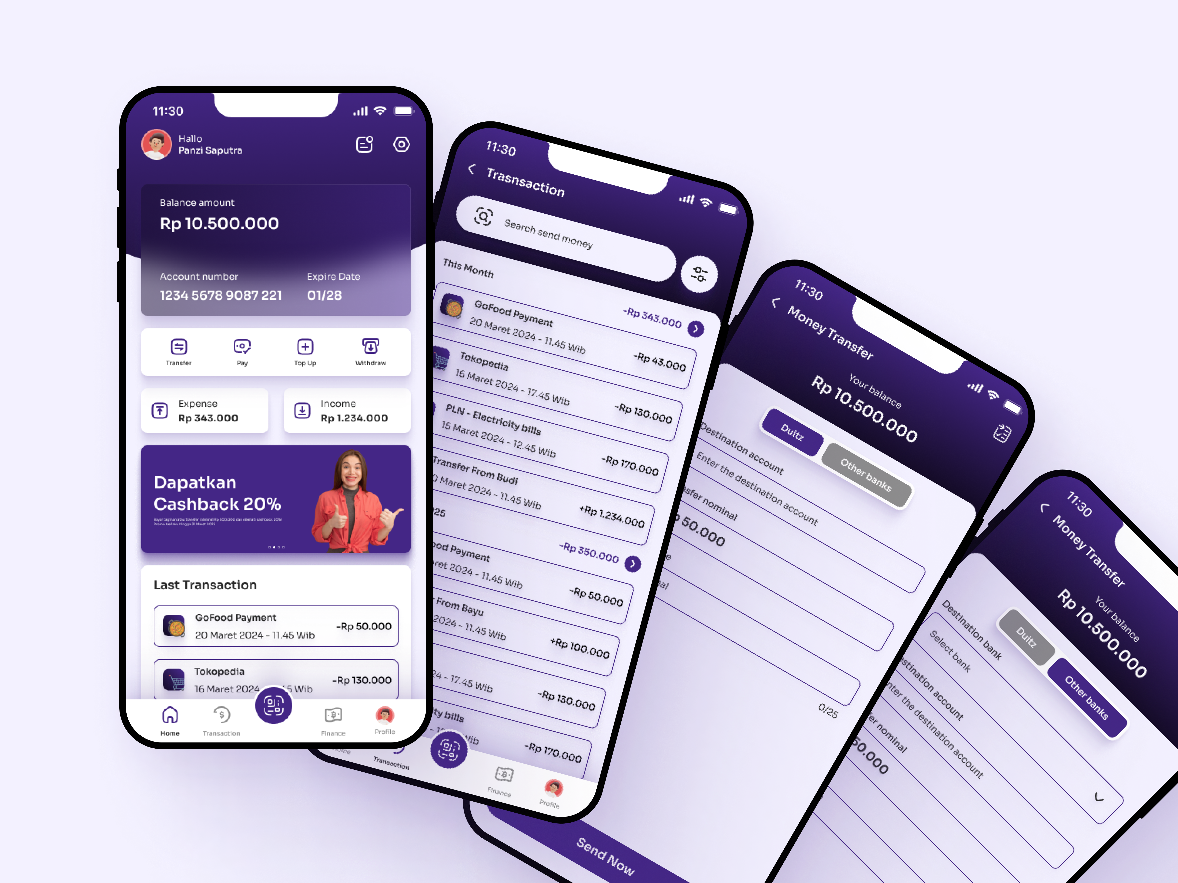 Example of UI Design For Web & Mobile Apps