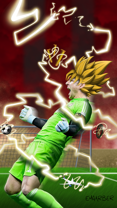 5-Stripes Sketches - 04.05.2023 5 stripes sketches art atlanta united brad guzan branding digital art digital illustration digital marketing drawing fan concept graphic design illustration instagram mls procreate snapchat soccer social media super saiyan