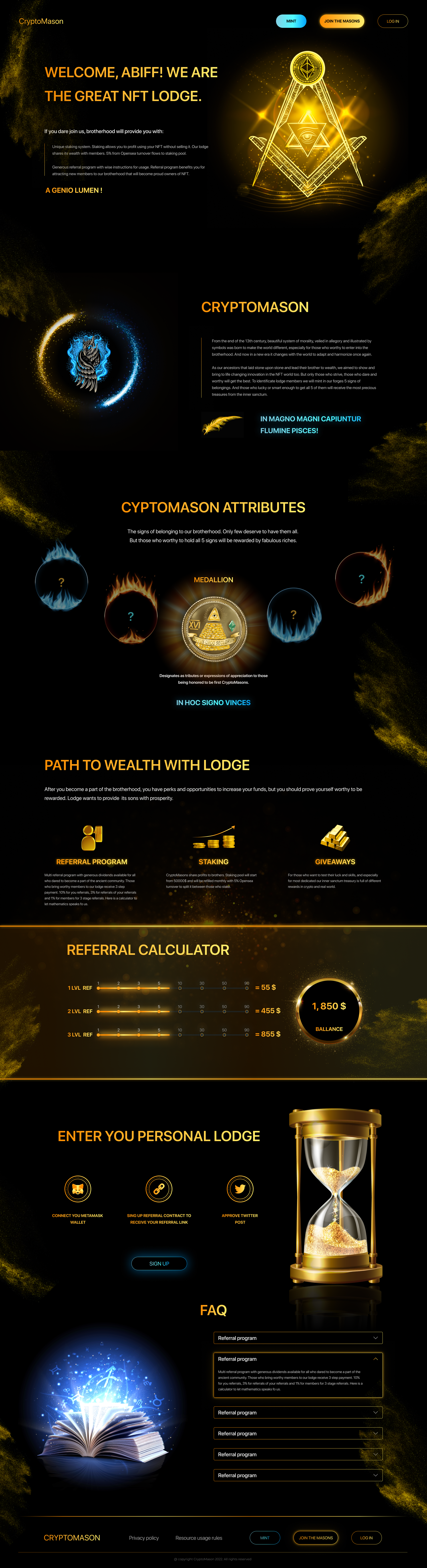 Crypto landing page UX/UI design animation crypto figma graphic design landing ui ux web design website