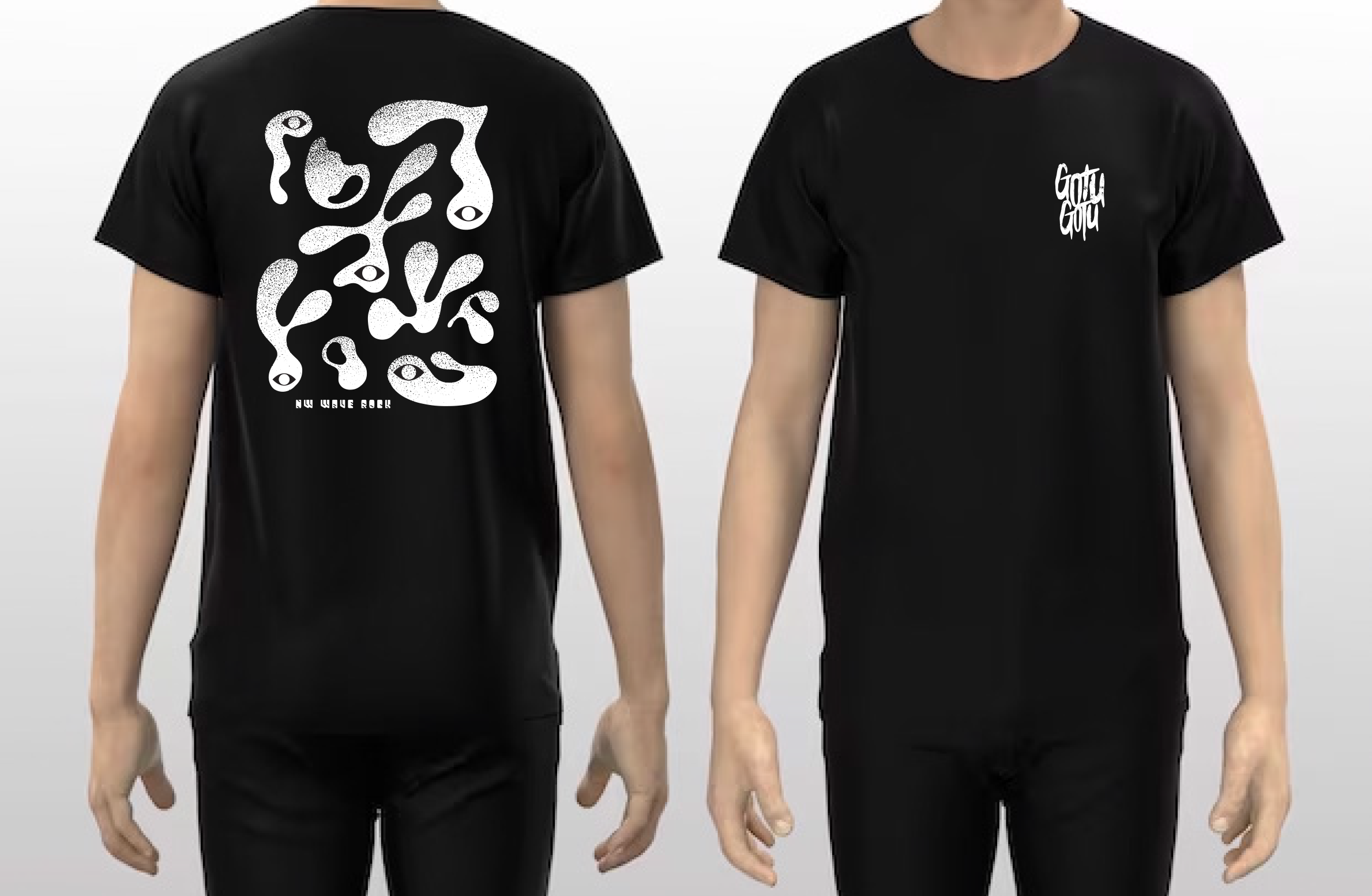 Gotu Gotu Wave Shirt apparel band illustration logo tshirt