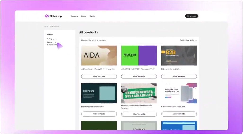 Slideshop promo animation video animation app animation graphic design motion graphics promo video saas explanier ui ui animation web animation