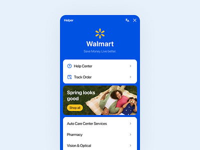 Chat Widget custom service help helper management order saas support track ui ux web widget