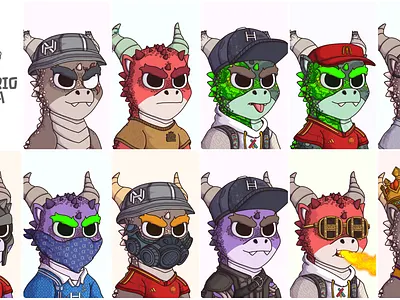 Character Design, NFT Collection, Brand Design branding graphic design