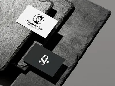 asakbay – Personal Branding black bold brand identity branding business cards illustration logo visual identity white