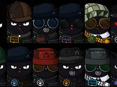 Character Design, NFT Collection, Brand Design branding graphic design motion graphics