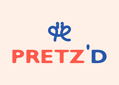 PRETZ'D - VISUAL IDENTIDY branding design graphic design graphic designer logo logo designer logotype pretzel restaurant logo visual identity