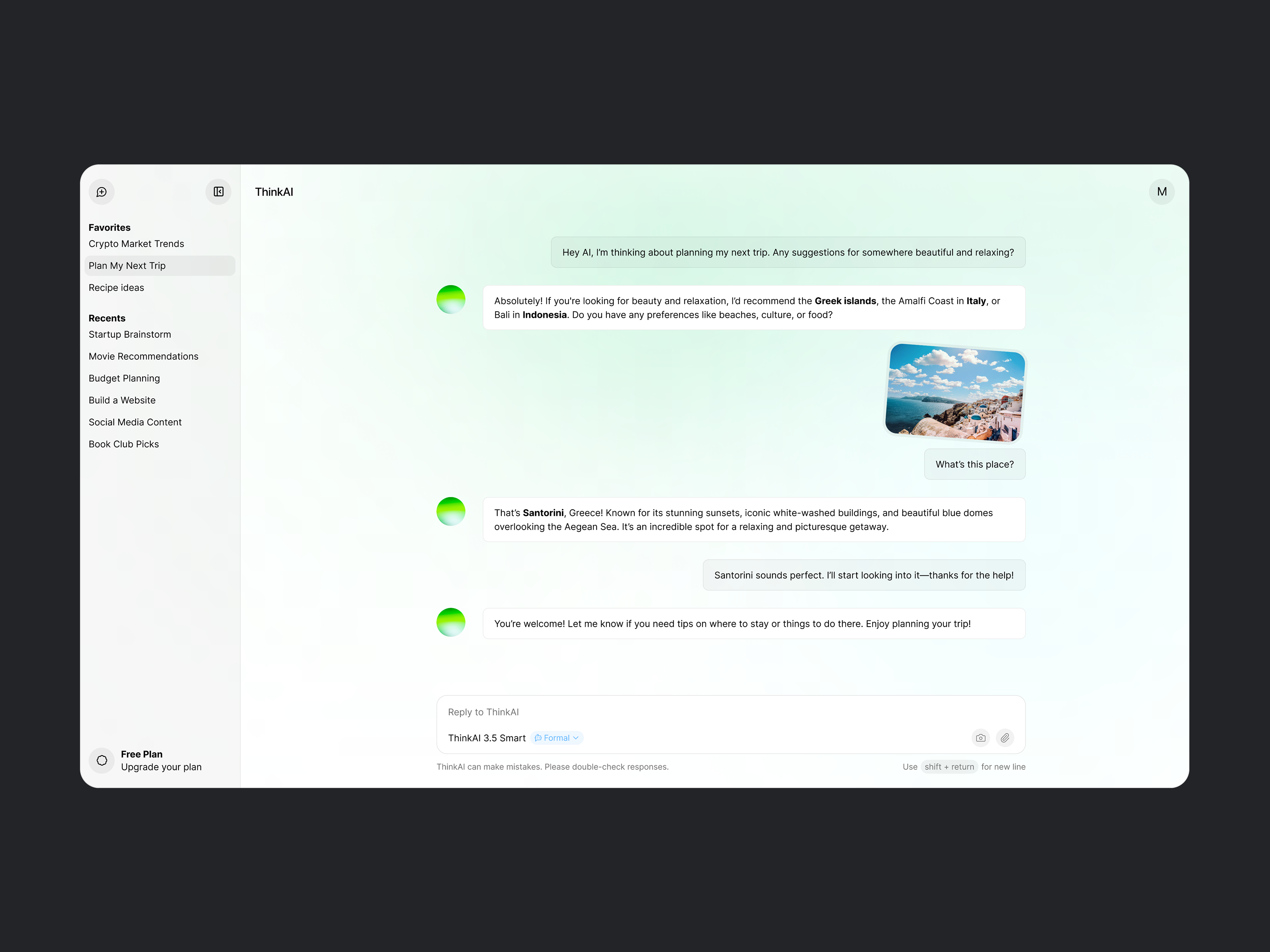 Minimal AI Chatbot Chat Interface ai chat chatbot clean design interface minimalistic prompt ui ux web3
