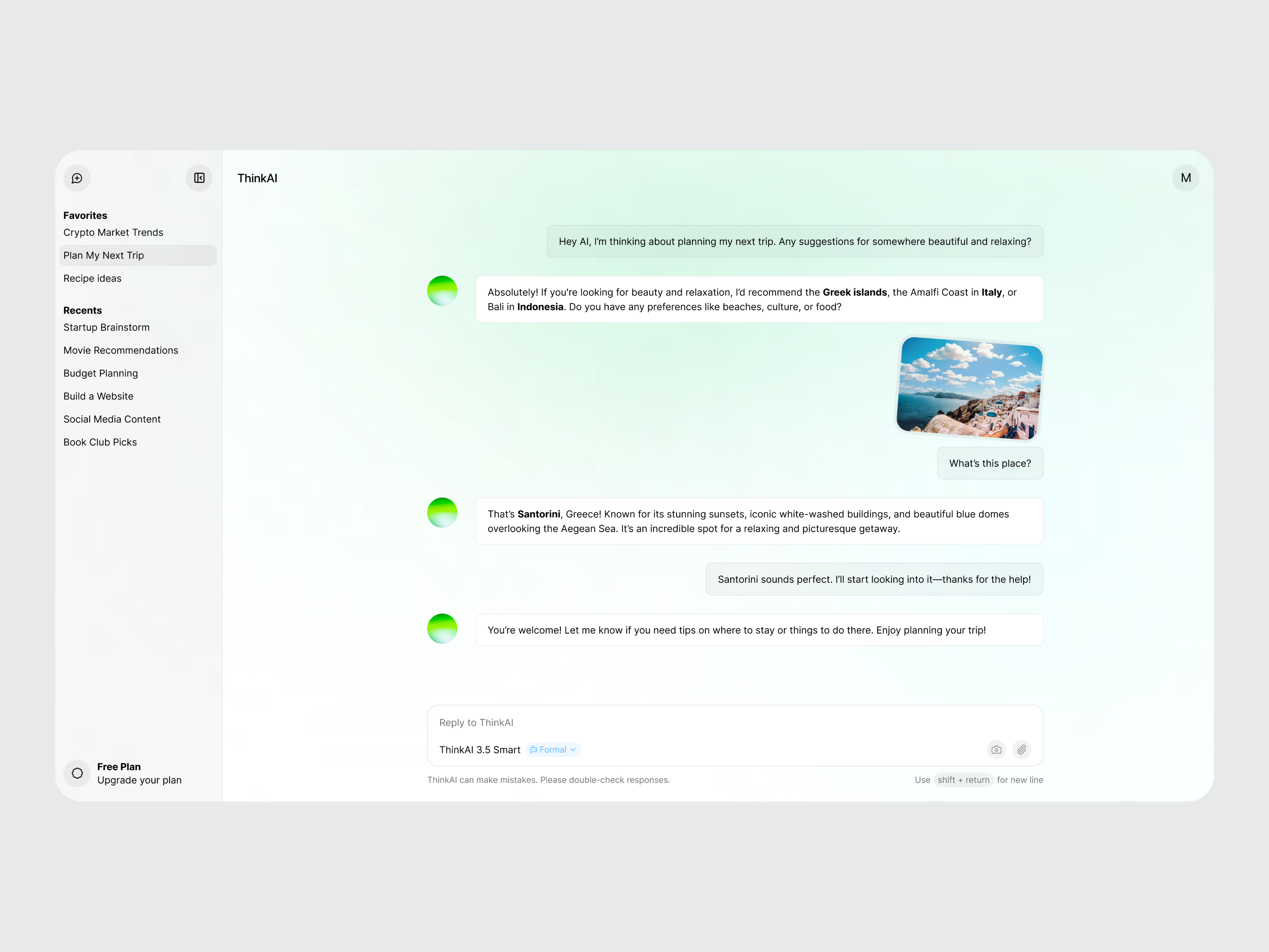 Minimal AI Chatbot Chat Interface ai chat chatbot clean design interface minimalistic prompt ui ux web3
