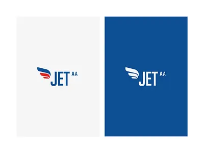 JET — concept AA academy aircraft airways brand brand design brand identity branding design fly flying graphic design logo logo design visual identity wing