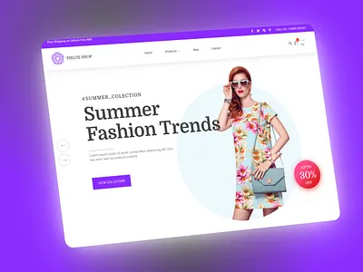 Fashion Trends – E-commerce Website digital shopping fashion e commerce fashion sale online clothing store ui womens fashion