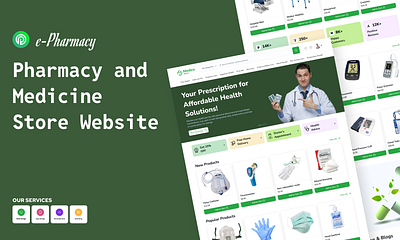 Pharmacy App minimalisticdesign pharmacyapp uiux
