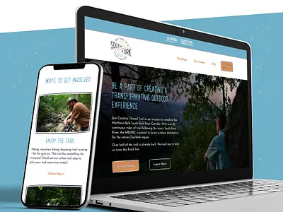 Trail Campaign Landing Page Design graphic design ui web design