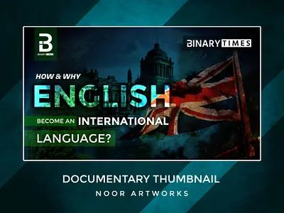 Documentary YouTube Thumbnail Design | Noor Artworks english poster thumbnail youtube
