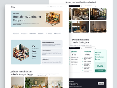 Jeva Studio Design - Architecture architecture build building design home house landing page landingpage rumah ui ui design ux web