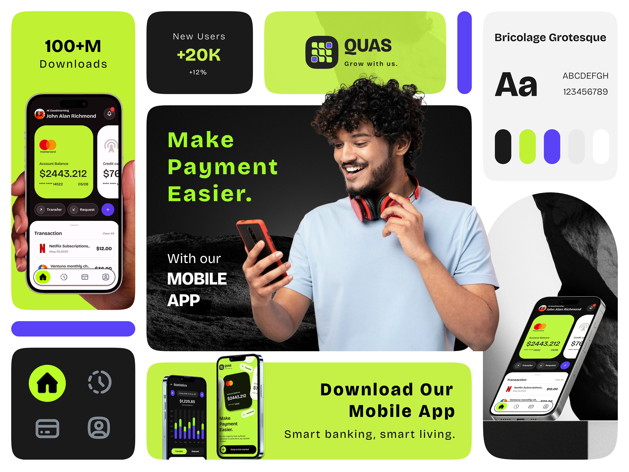Example of Mobile Banking App Concept