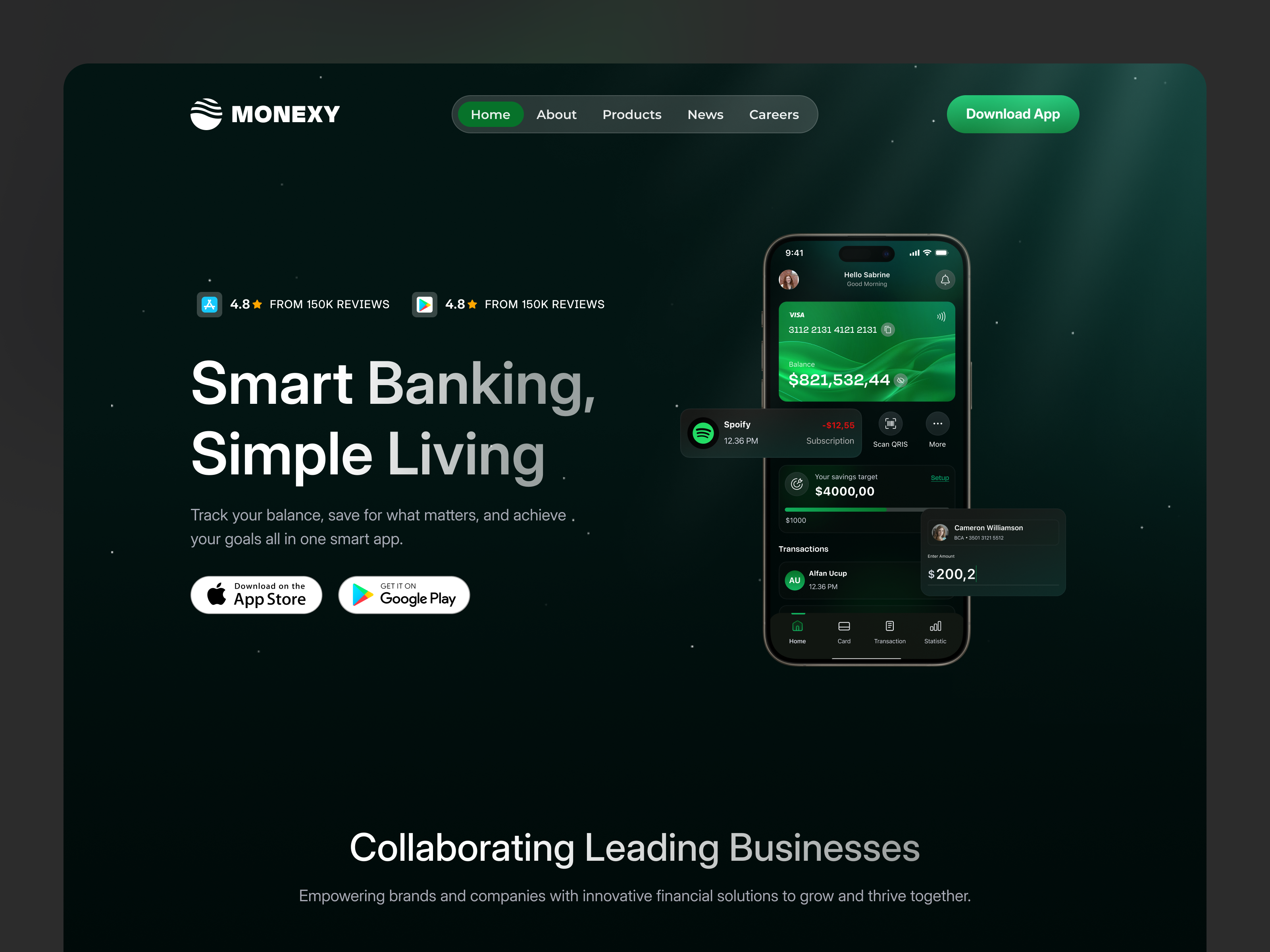 Example of Website Design