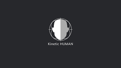 Kinetic Human Logo branding design illustration logo vector