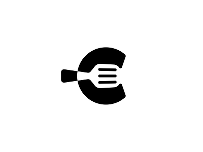 Cooking logo brand branding c cook cooking design elegant graphic design letter logo logo design logo designer logodesign logodesigner logotype modern negative negative space negativespace space