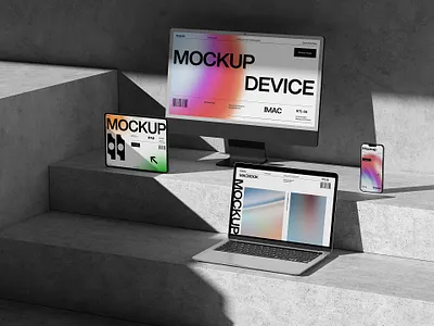 Sunlight Shadow for Device Mockups device download free template imac ipad iphone psd template