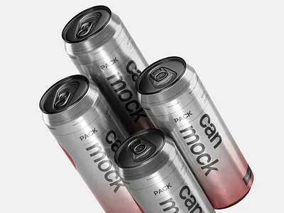 Realistic Can Mockup can can mockup drink drink mockup free template packaging realistic