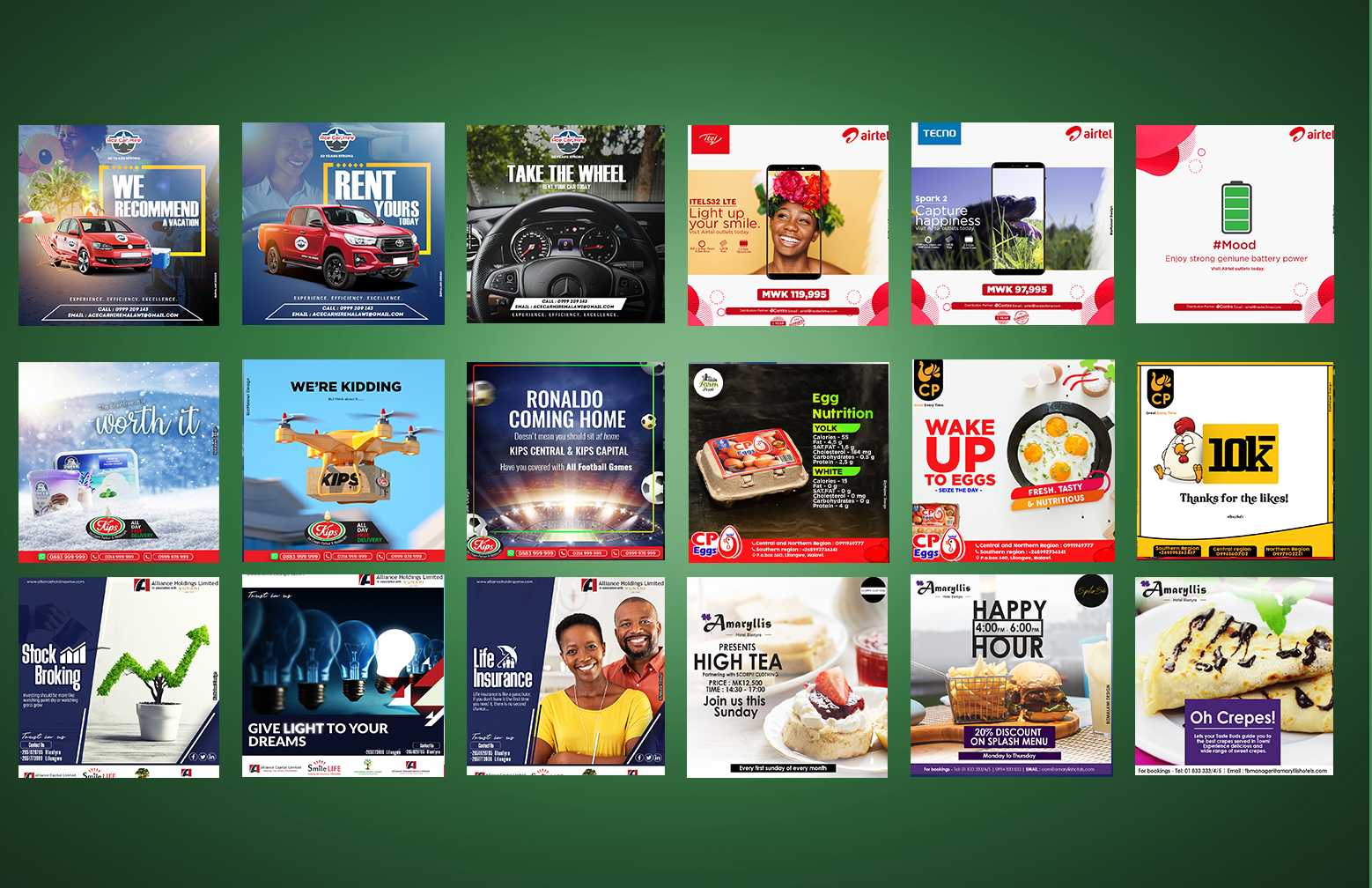 Example of Social Media Design