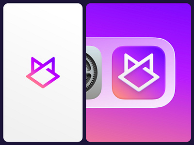 Fox Logo Exploration 3d animal app app icon blockchain brand branding crypto fox gradient icon identity ios logo logodesign mark nft symbol tech
