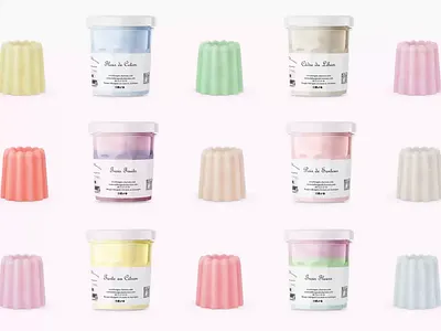 Les Bougies de Charroux 3d candles e commerce ecommerce fragrances shopify ui